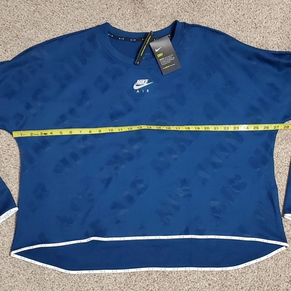 Nike Air Women's Midlayer Crew Training Running Sweatshirt Top 2X - Picture 8 of 12